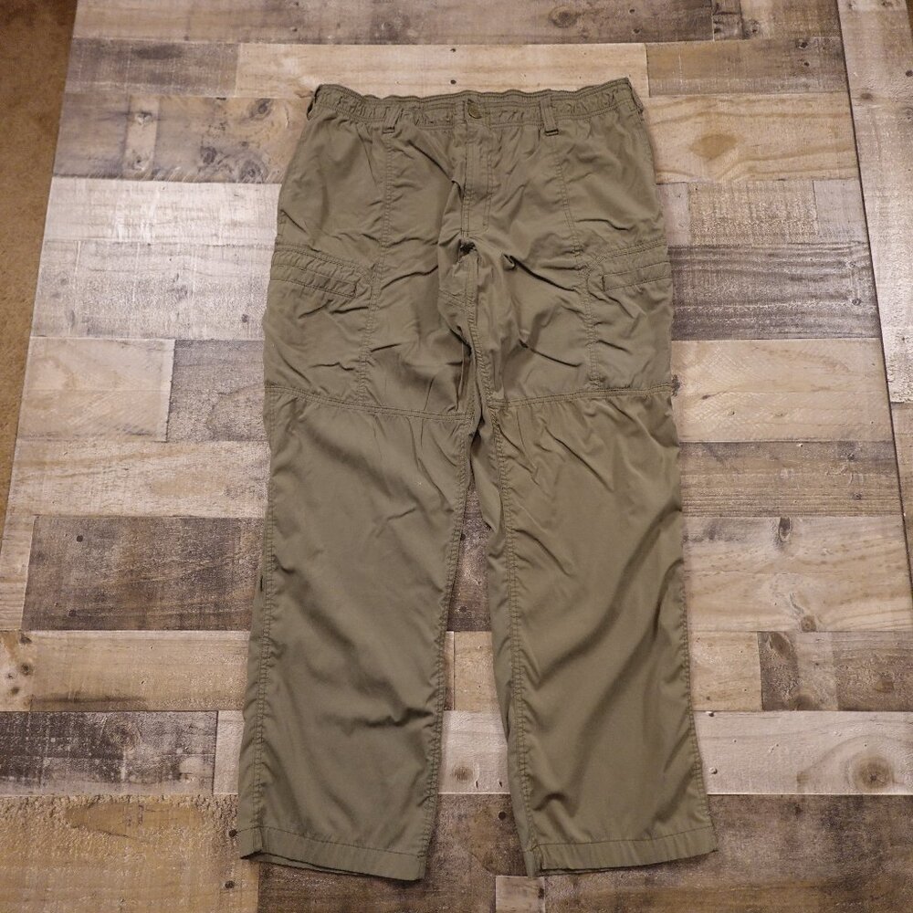 Duluth Trading DuluthFlex Hike Yeah Cargo Pants men's 40x32 olive green